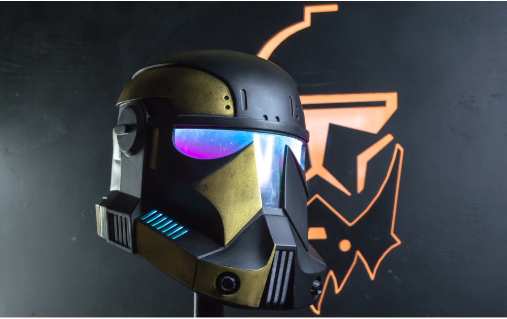 Imperial Commando "Gold" with LED