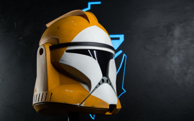 Bomb Squad Clone Trooper Phase 1 Helmet AOTC