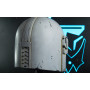 "White" Din Djarin Mandalorian Helmet 