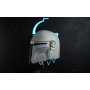 "White" Din Djarin Mandalorian Helmet 