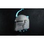 "White" Din Djarin Mandalorian Helmet 