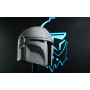 "White" Din Djarin Mandalorian Helmet 