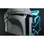 "White" Din Djarin Mandalorian Helmet 