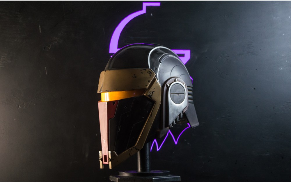 Jedi Revan helmet from Old Republic with LED