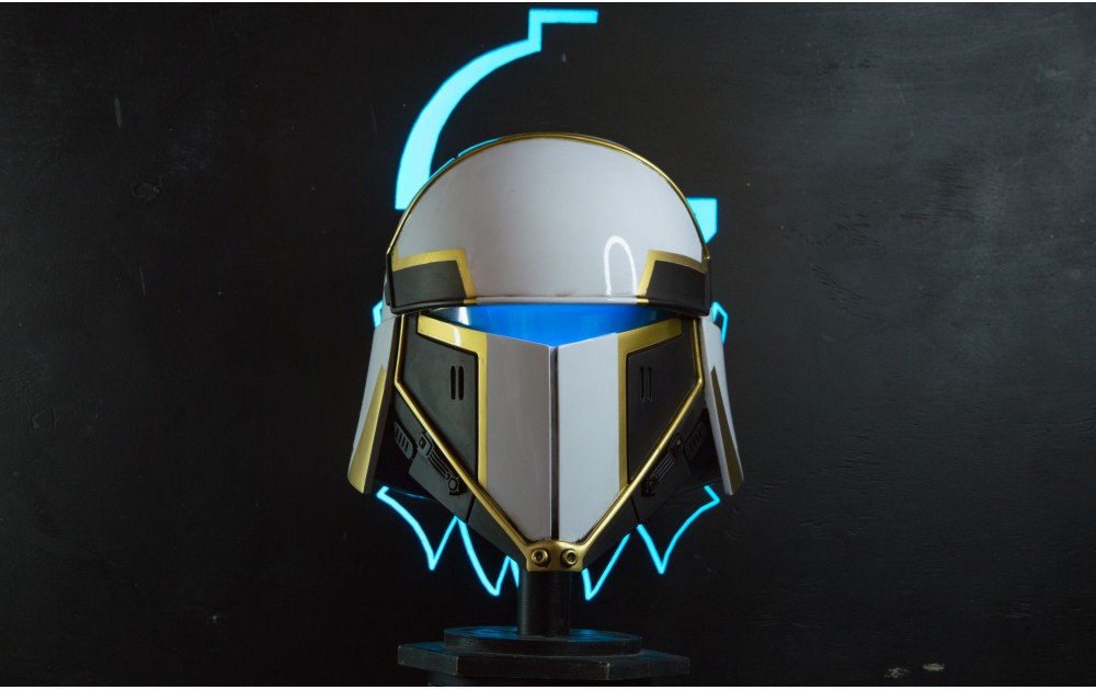 Custom Inquisitor Helmet (Jedi Style) 