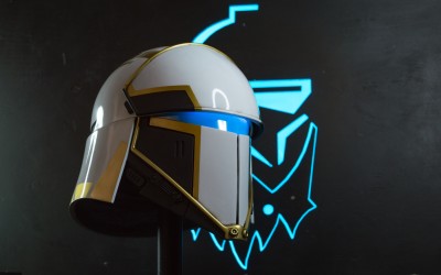 Custom Inquisitor Helmet (Jedi Style) 