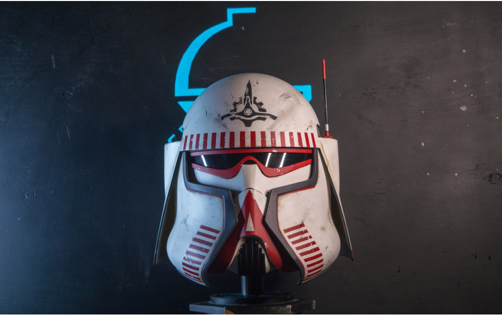 Shock Officer BARC Coruscant Guard Clone Trooper Helmet ROTS