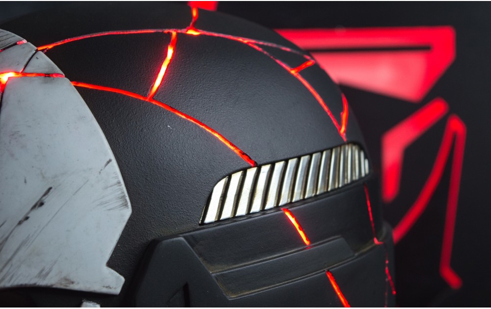 Reforged Darth Nihilus Helmet with LED