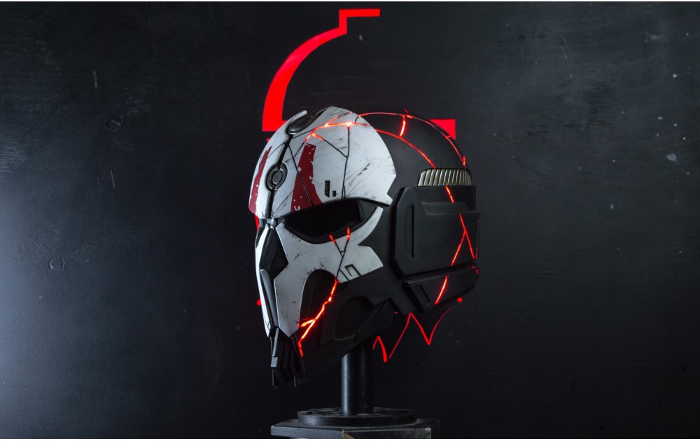 Reforged Darth Nihilus Helmet with LED