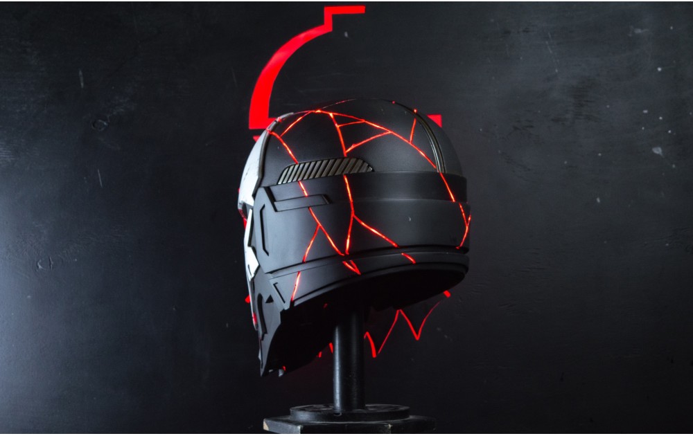 Reforged Darth Nihilus Helmet with LED