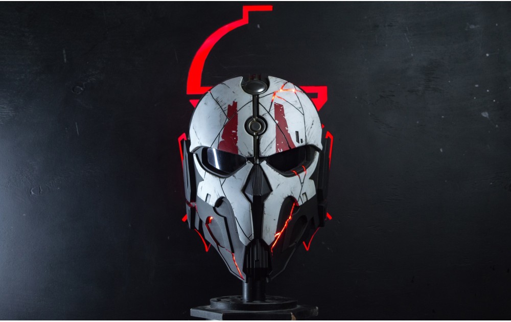 Reforged Darth Nihilus Helmet with LED