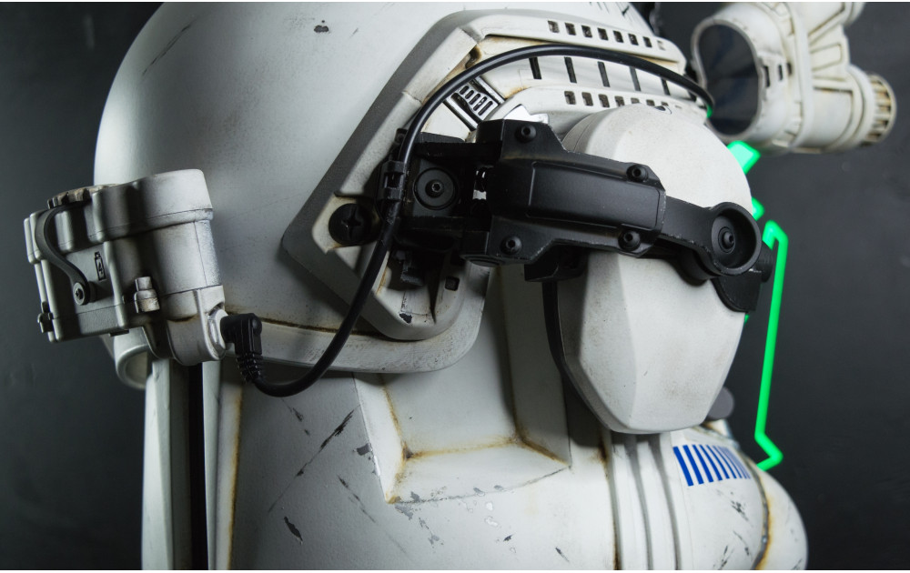 Tactical Captain Rex Clone Trooper Phase 2 Helmet ROTS  