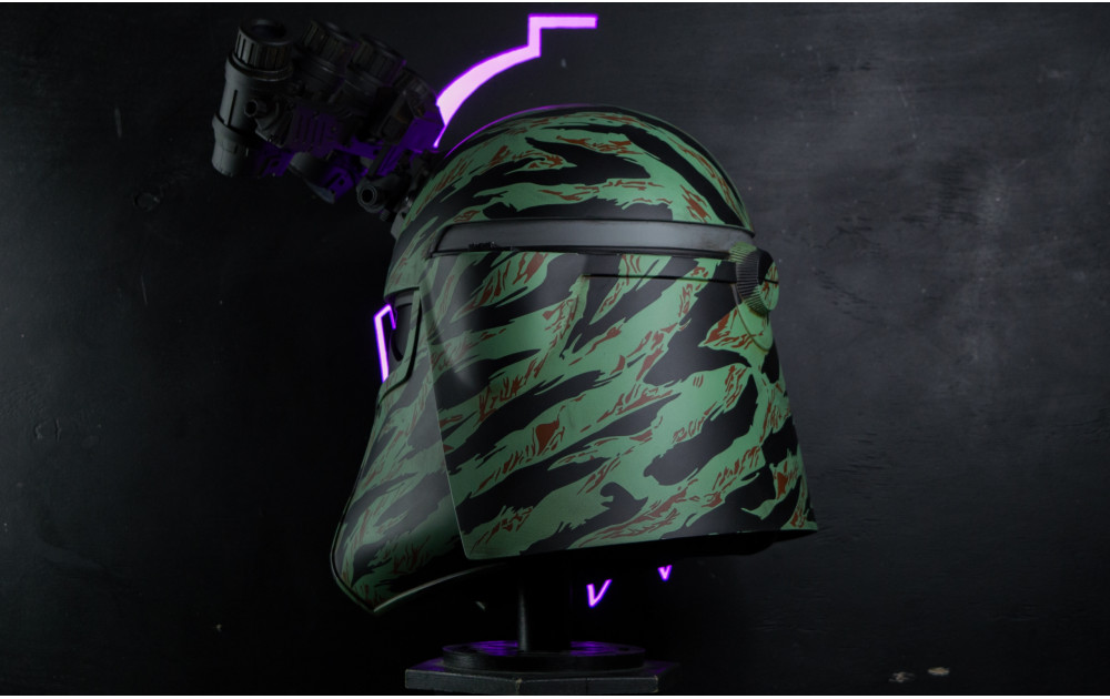Tactical Tiger Stripe Bacara Helmet ROTS