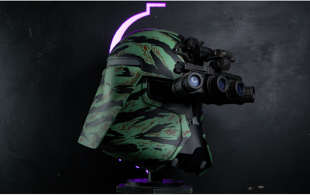 Tactical Tiger Stripe Bacara Helmet ROTS