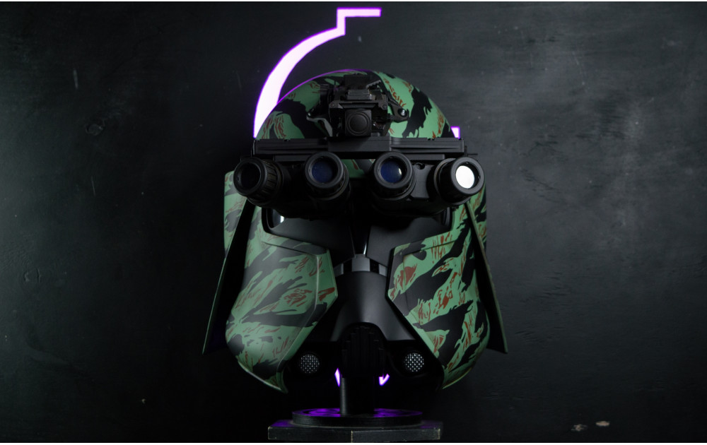 Tactical Tiger Stripe Bacara Helmet ROTS