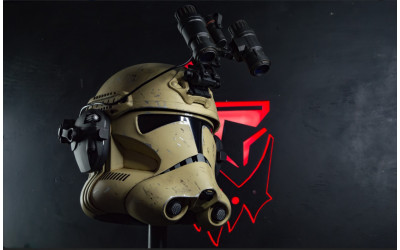 Tactical Biege Clone Trooper Phase 2 Helmet ROTS