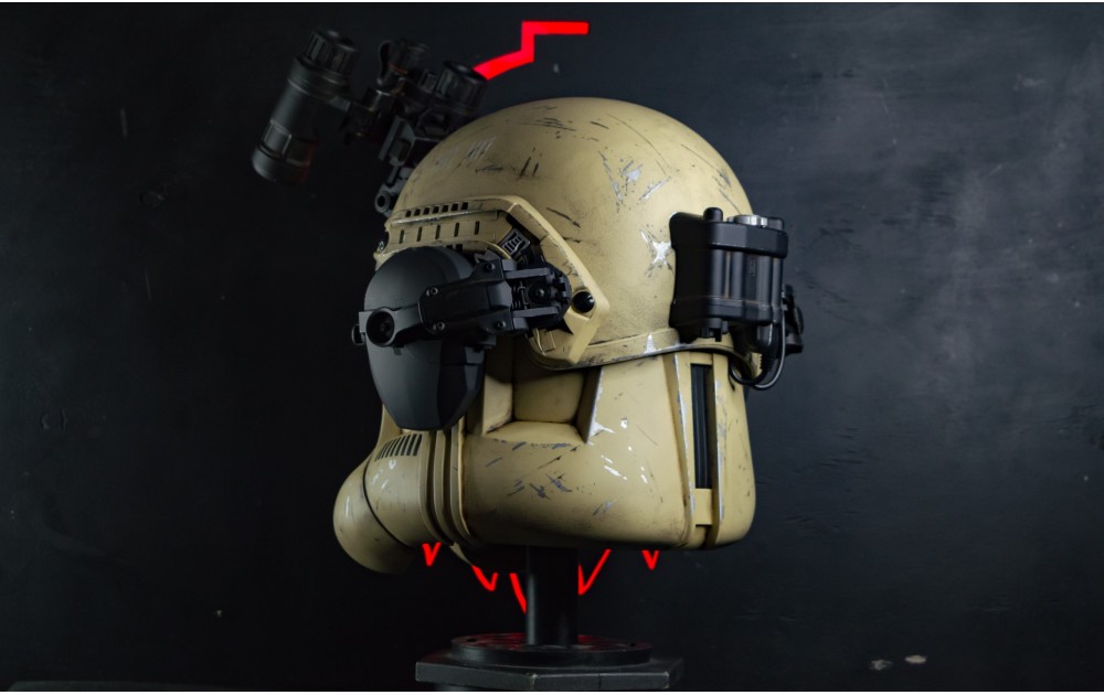 Tactical Biege Clone Trooper Phase 2 Helmet ROTS (PRE ORDER) Tactical Biege Clone Trooper Phase 2 Helmet ROTS (PRE ORDER)