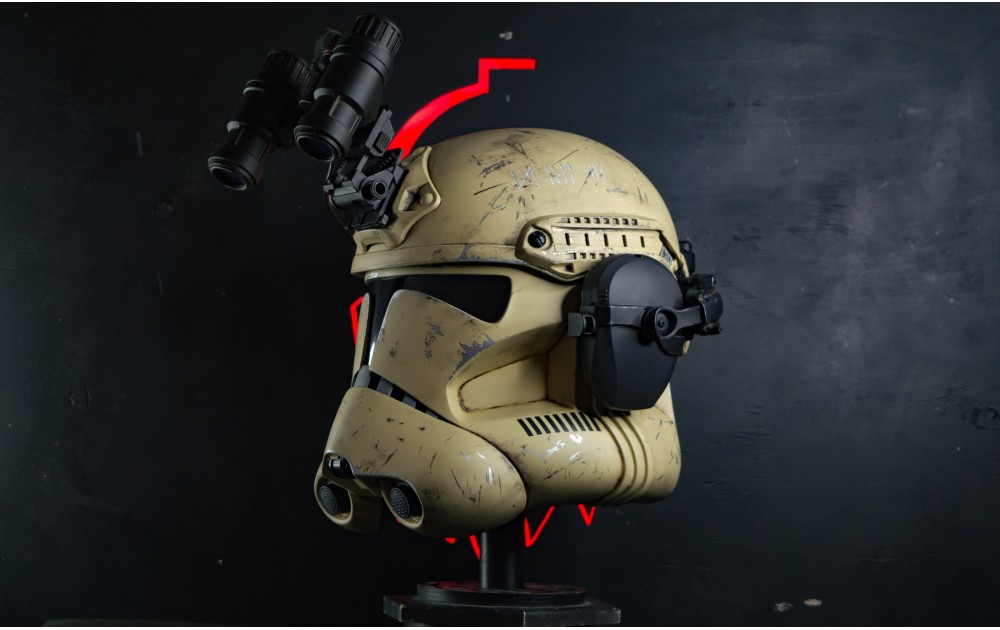 Tactical Biege Clone Trooper Phase 2 Helmet ROTS (PRE ORDER) Tactical Biege Clone Trooper Phase 2 Helmet ROTS (PRE ORDER)