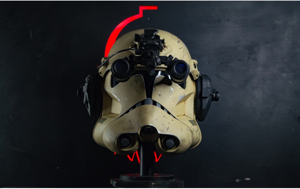 Tactical Biege Clone Trooper Phase 2 Helmet ROTS (PRE ORDER) Tactical Biege Clone Trooper Phase 2 Helmet ROTS (PRE ORDER)