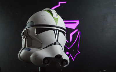 442nd Siege Battalion Clone Trooper Phase 2 Helmet ROTS