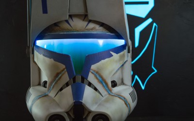 Captain Rex 501st Legion Clone Trooper Phase 2 Helmet CW Specialist LED (PRE ORDER)