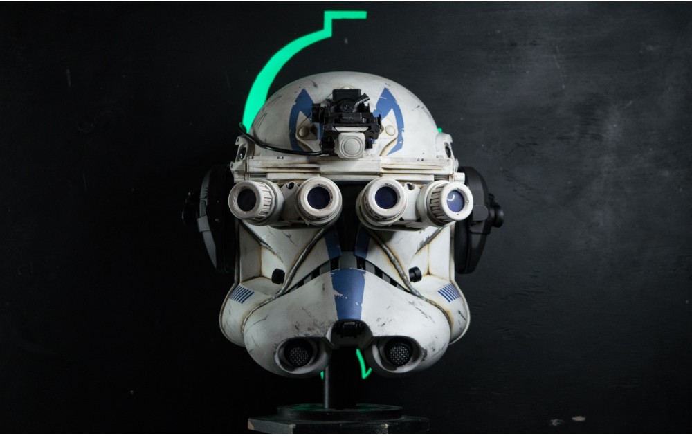 Tactical Captain Rex Clone Trooper Phase 2 Helmet ROTS (PRE ORDER)