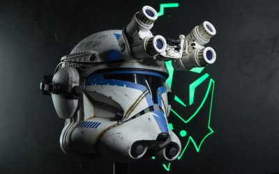 Tactical Captain Rex Clone Trooper Phase 2 Helmet ROTS 