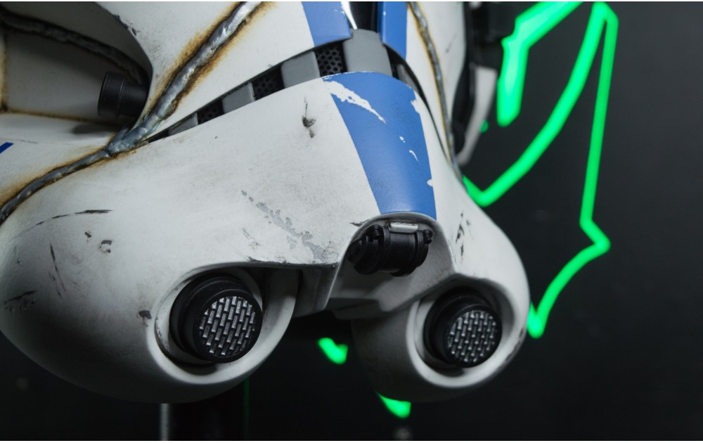 Tactical Captain Rex Clone Trooper Phase 2 Helmet ROTS 