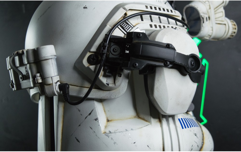 Tactical Captain Rex Clone Trooper Phase 2 Helmet ROTS 