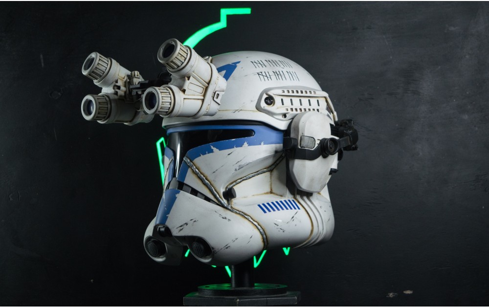 Tactical Captain Rex Clone Trooper Phase 2 Helmet ROTS 