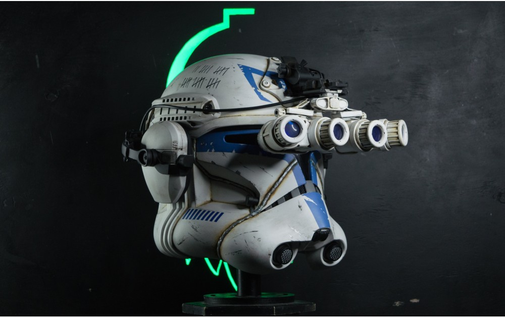 Tactical Captain Rex Clone Trooper Phase 2 Helmet ROTS 