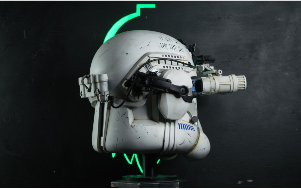 Tactical Captain Rex Clone Trooper Phase 2 Helmet ROTS 