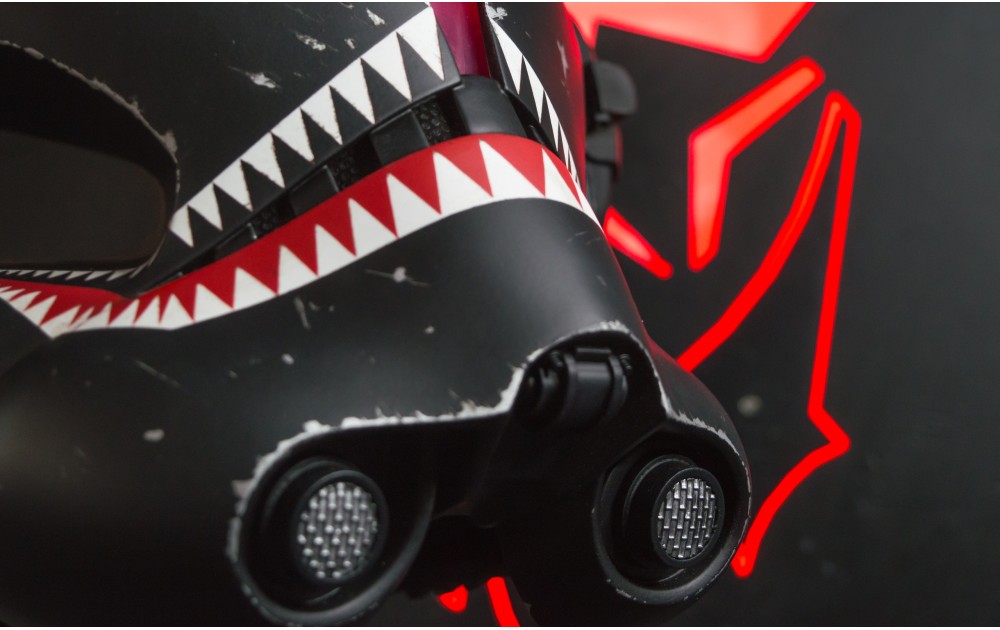 Tactical  Vietnam (Alternative version) Clone Trooper Phase 2 Helmet ROTS  with LED Visor 