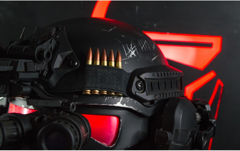 Tactical  Vietnam (Alternative version) Clone Trooper Phase 2 Helmet ROTS  with LED Visor 