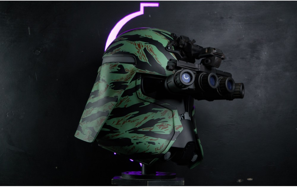 Tactical Tiger Stripe Bacara Helmet ROTS