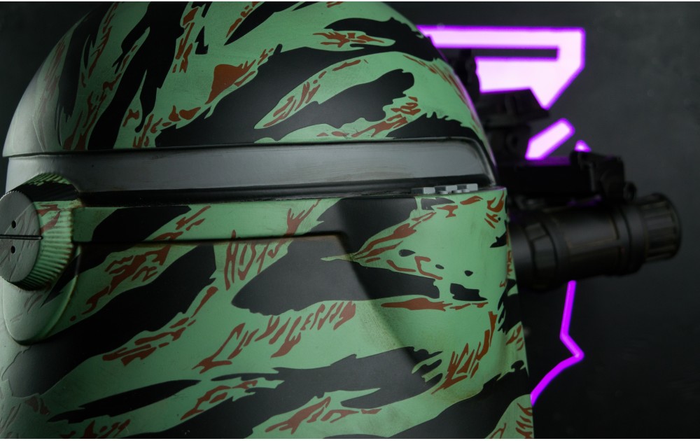 Tactical Tiger Stripe Bacara Helmet ROTS