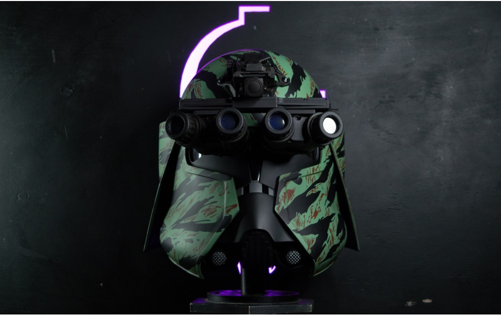 Tactical Tiger Stripe Bacara Helmet ROTS