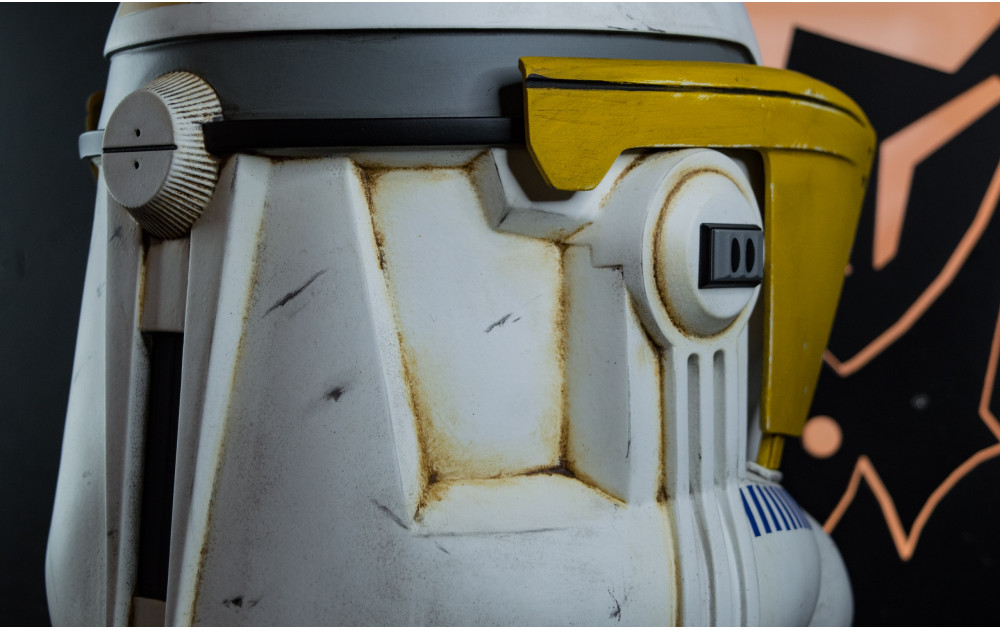 327th Star Corps Heavy Phase 2 Clone Trooper Helmet ROTS from Battlefront 2