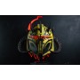Custom Savage Mandalorian Helmet with Horn