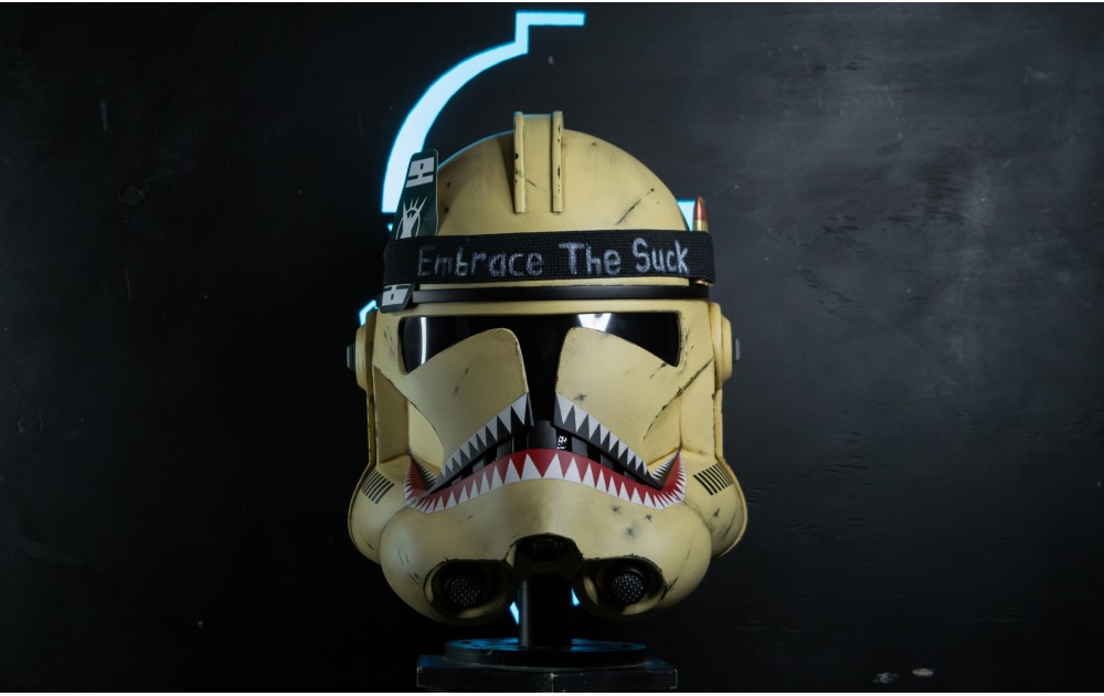 Biege Vietnam Clone Trooper Phase 2 Helmet ROTS
