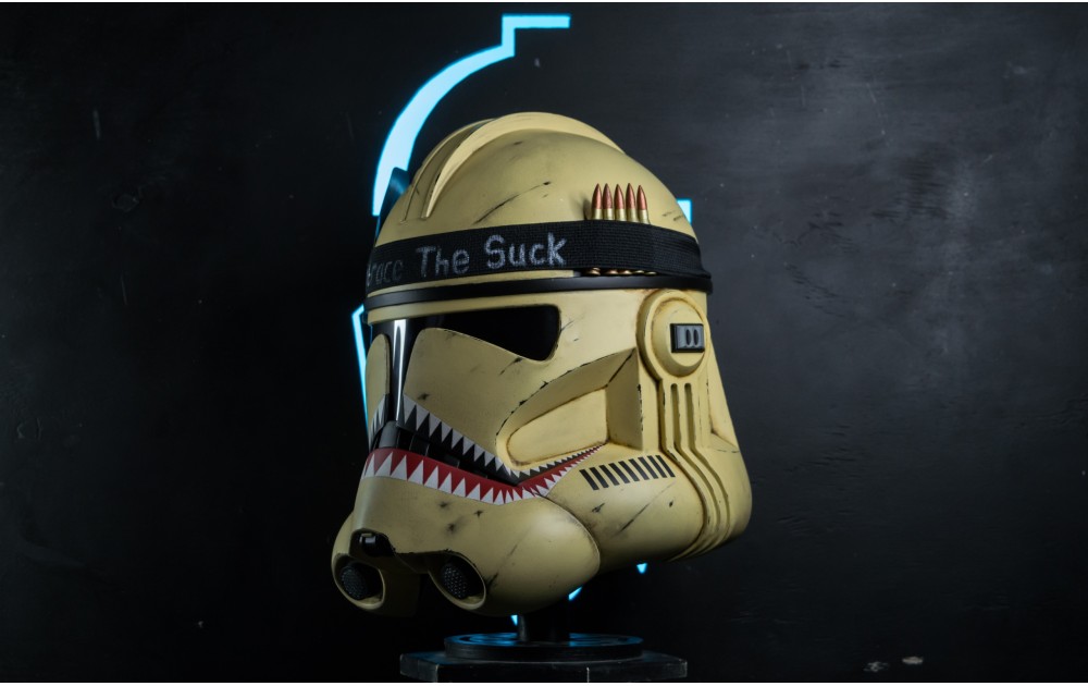 Biege Vietnam Clone Trooper Phase 2 Helmet ROTS