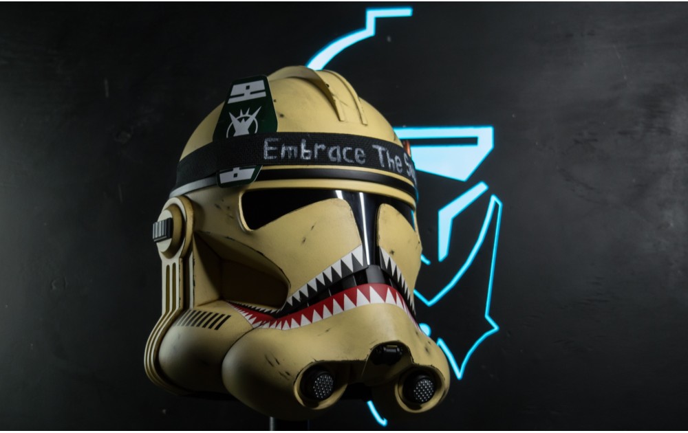 Biege Vietnam Clone Trooper Phase 2 Helmet ROTS