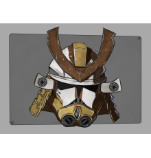 Commander Bly Samurai Clone Trooper 