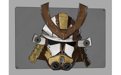 Commander Bly Samurai Clone Trooper 