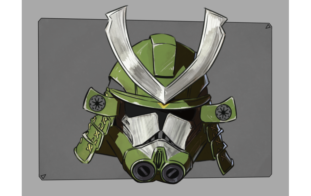 Commander Doom Samurai Clone Trooper 
