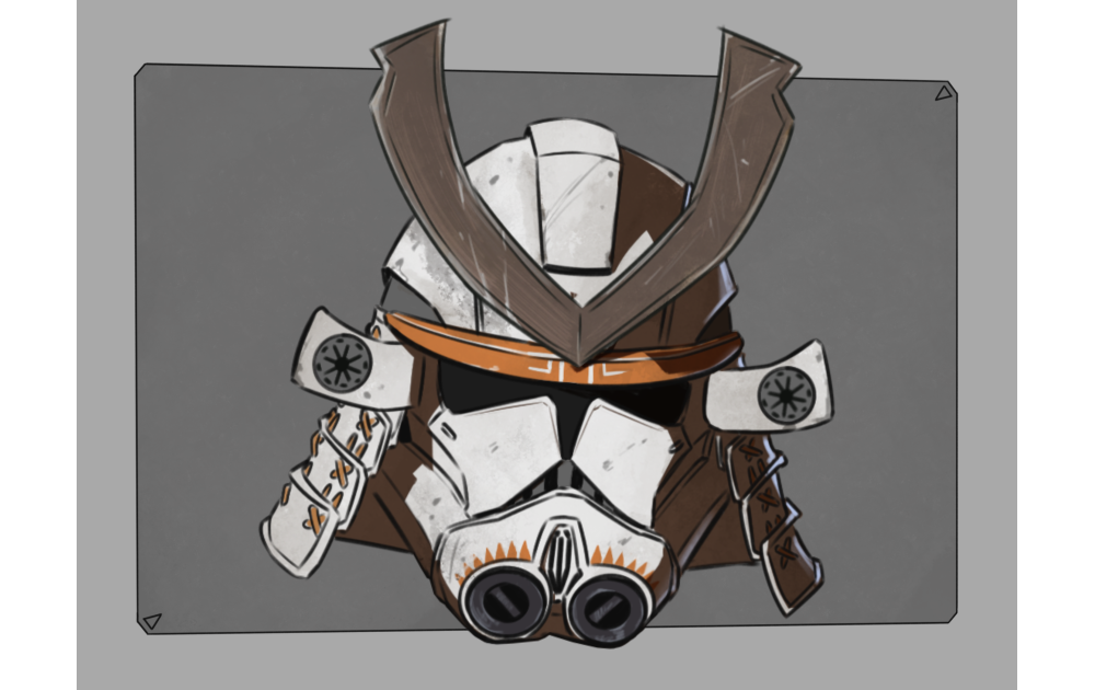 Commander Cody Samurai Clone Trooper 