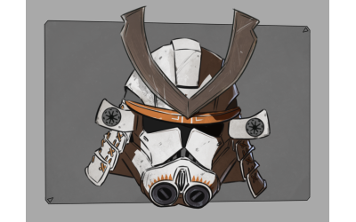 Commander Cody Samurai Clone Trooper 