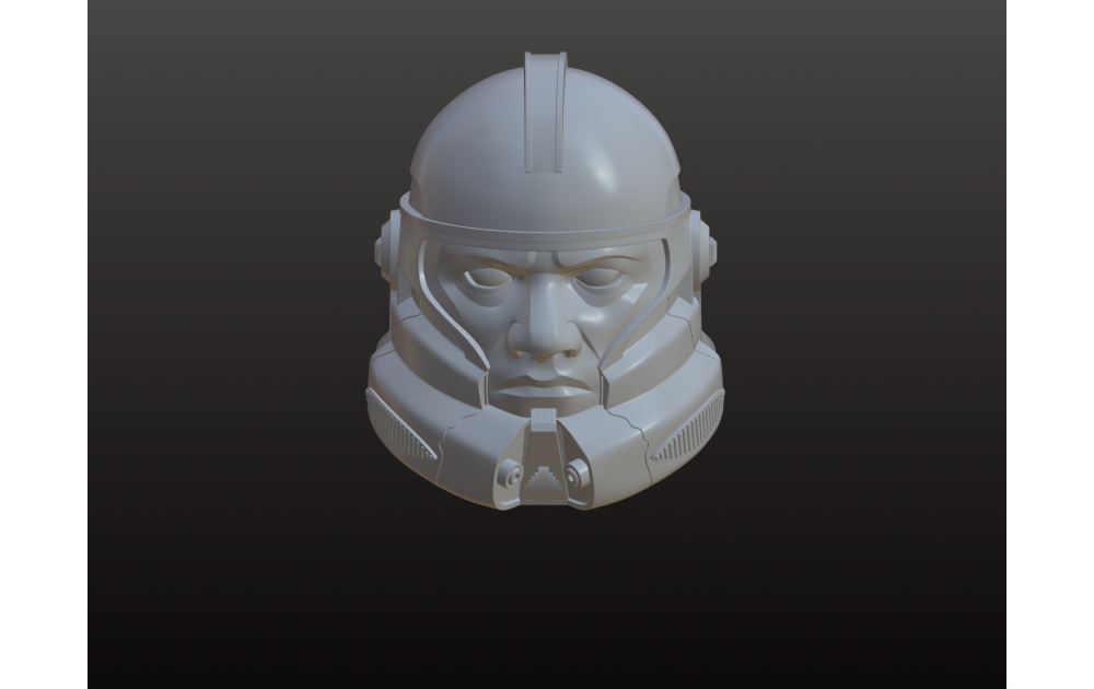 Commander Morris (Captain Enoch Style) Clone Trooper Helmet Classic Paint
