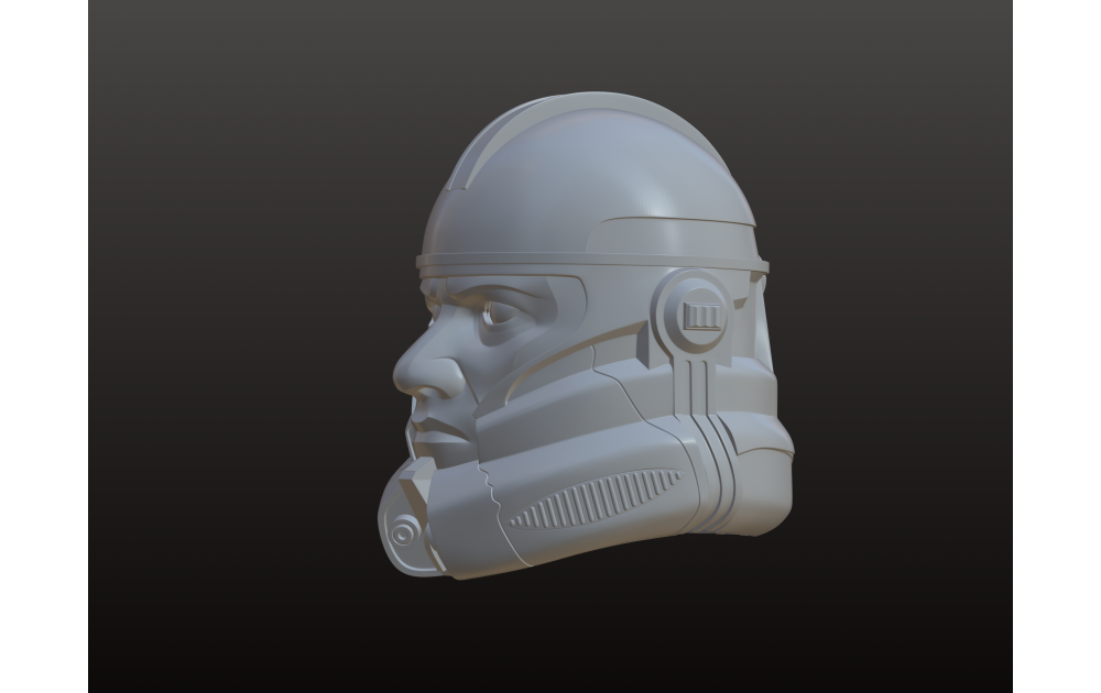Commander Morris (Captain Enoch Style) Clone Trooper Helmet Classic Paint