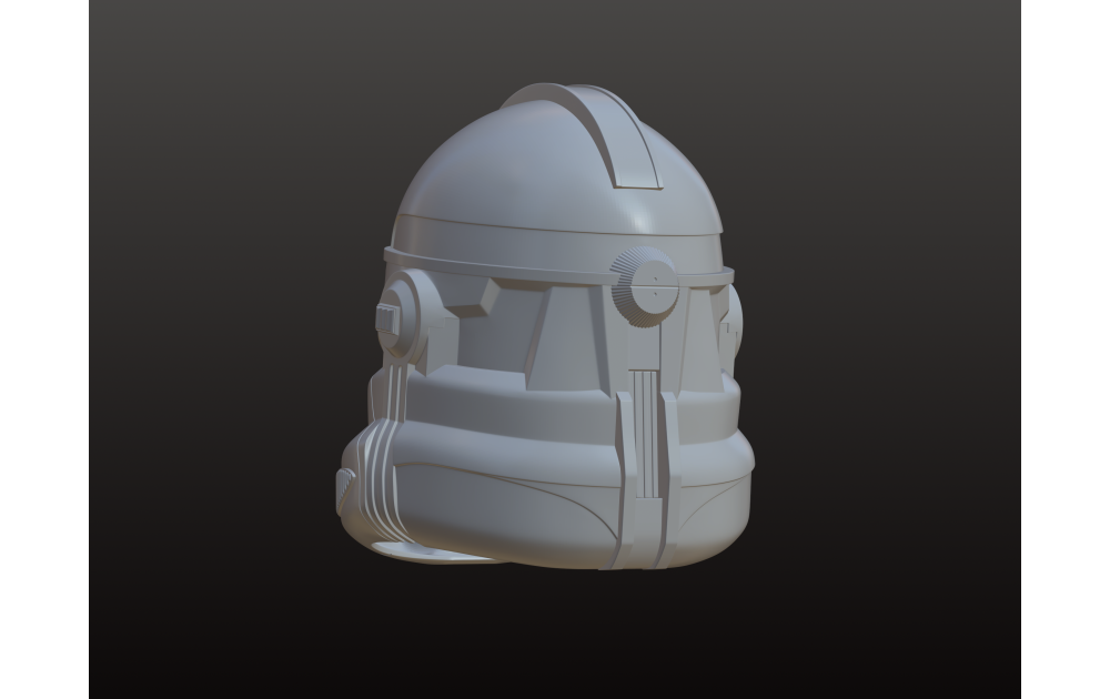 Commander Morris (Captain Enoch Style) Clone Trooper Helmet Classic Paint